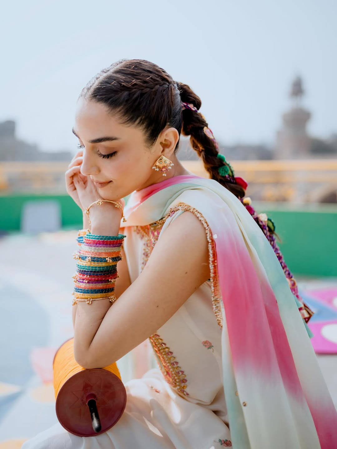 Multi Indian Original Viral Kashmiri Bangles 4 Ghunghru Kara 18 Bangles